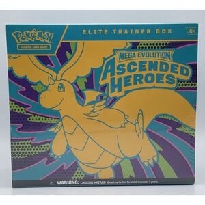 Pokemon TCG Mega Evolution Ascended Heroes Elite Trainer Box SEALED IN HAND